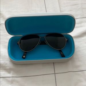 Warby Parker Aviator Sunglasses with Case